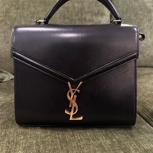 YSL CASSANDRA MEDIUM TOP HANDLE BAG